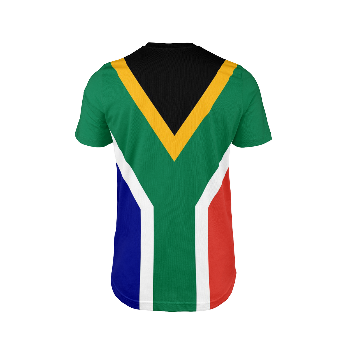 South Africa Flag Custom All-Over Printed Unisex T-Shirt Top Gift Patriotic Tee