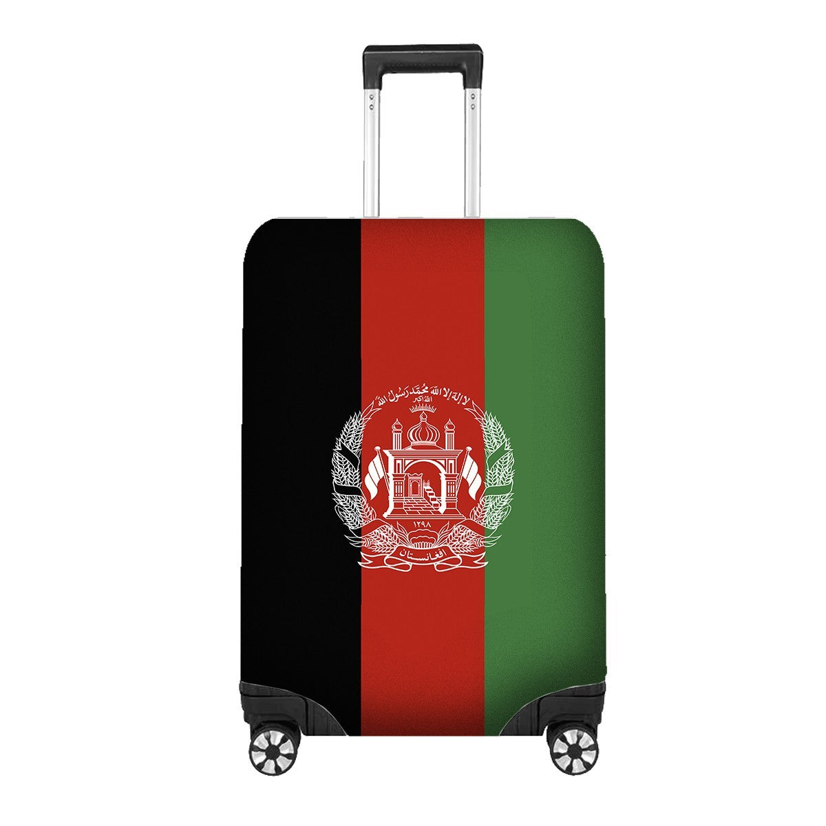 Afghanistan Flag Suitcase Cover Travel Gift Stretch Luggage Protector Custom
