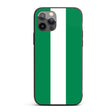 Nigeria Flag Design Printed iPhone Case - Black TPU Cover Protector Custom Gift