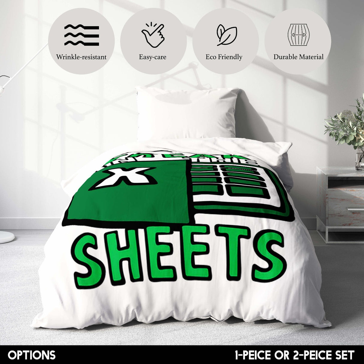 Freak In The Sheets Rude Funny Custom Soft Single Size Novelty Bed Duvet Cover
