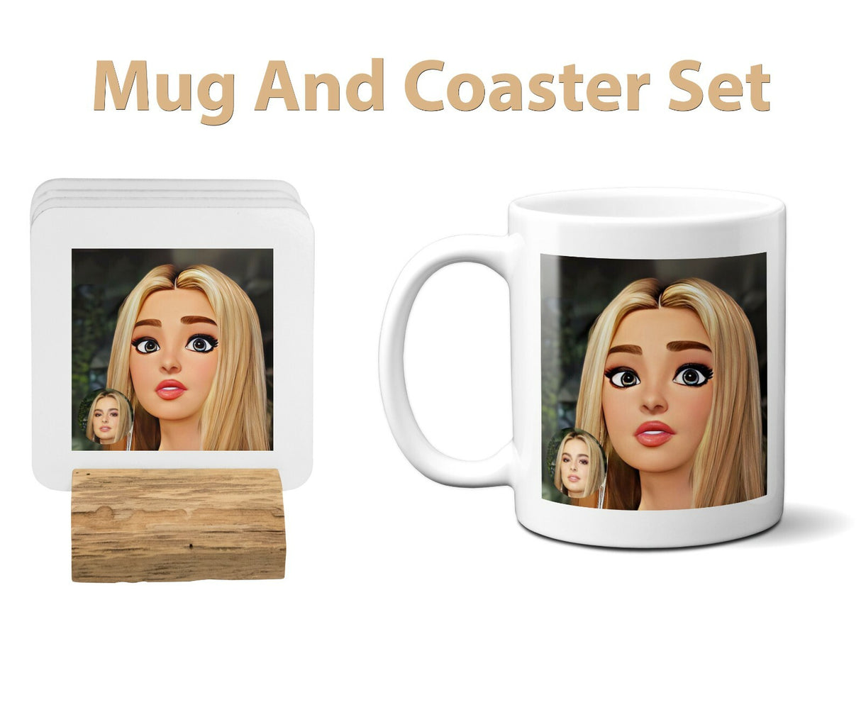 Personalise Yourself Cartoon Character Coffee 11oz Ceramic Mug