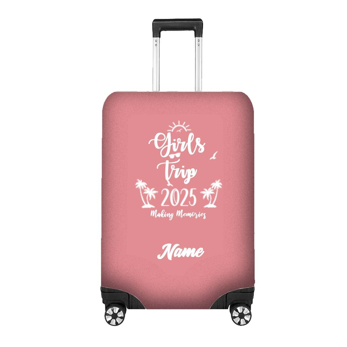 Custom Group Trip Name - Gift Custom Luggage Cover Personalise Suitcase Protect