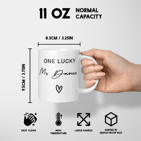 Soon To Be Love Personalised Wedding Gift Printed Coffee Tea Mug Coaster Him Her