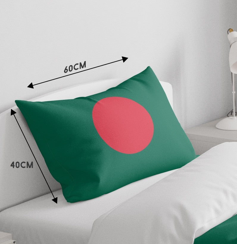 Bangladesh Flag Cot Bed Duvet Cover Toddler Pillowcase Design Gift Custom Cosy