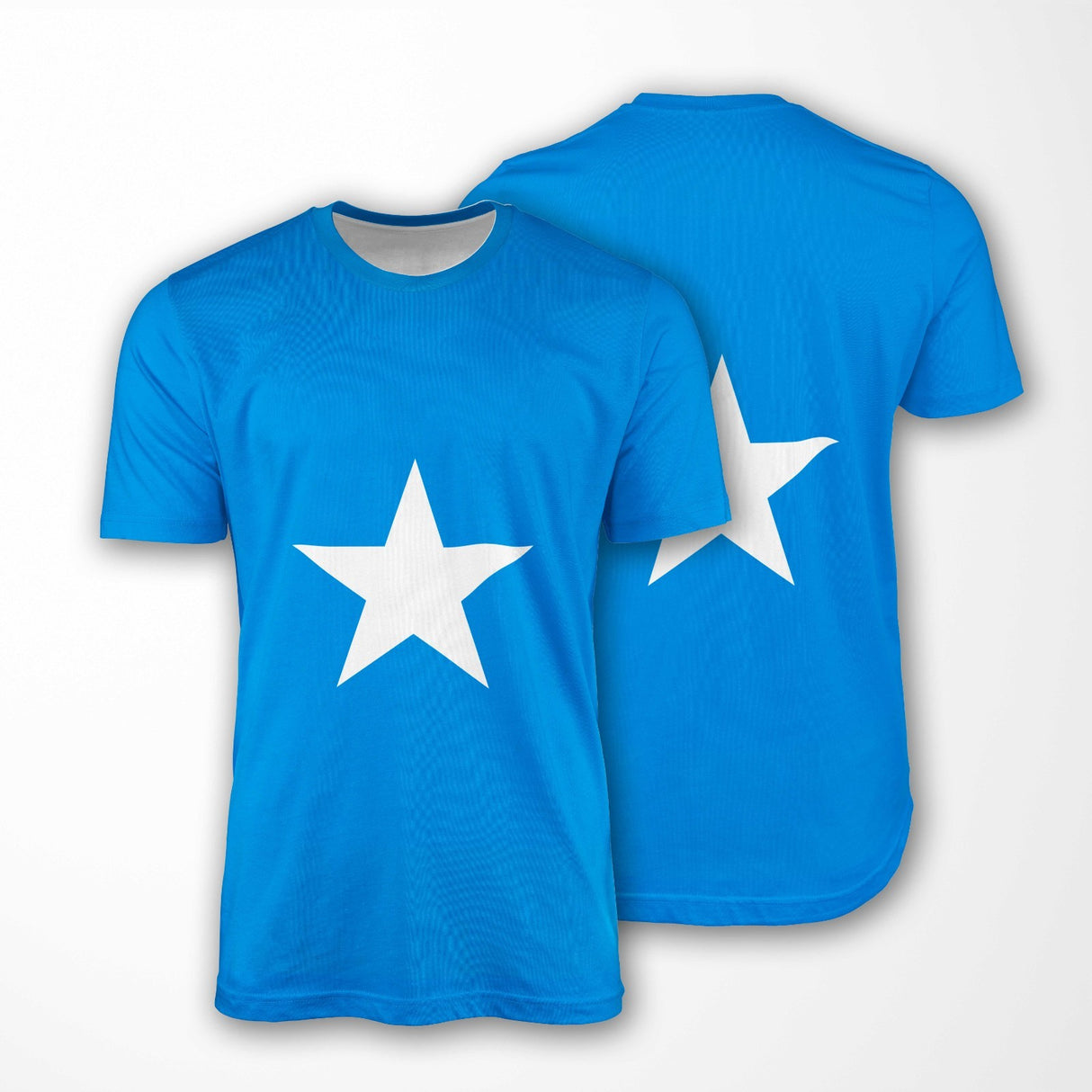 Somalia Flag Design Custom All-Over Printed Unisex T-Shirt Top Gift Patriotic
