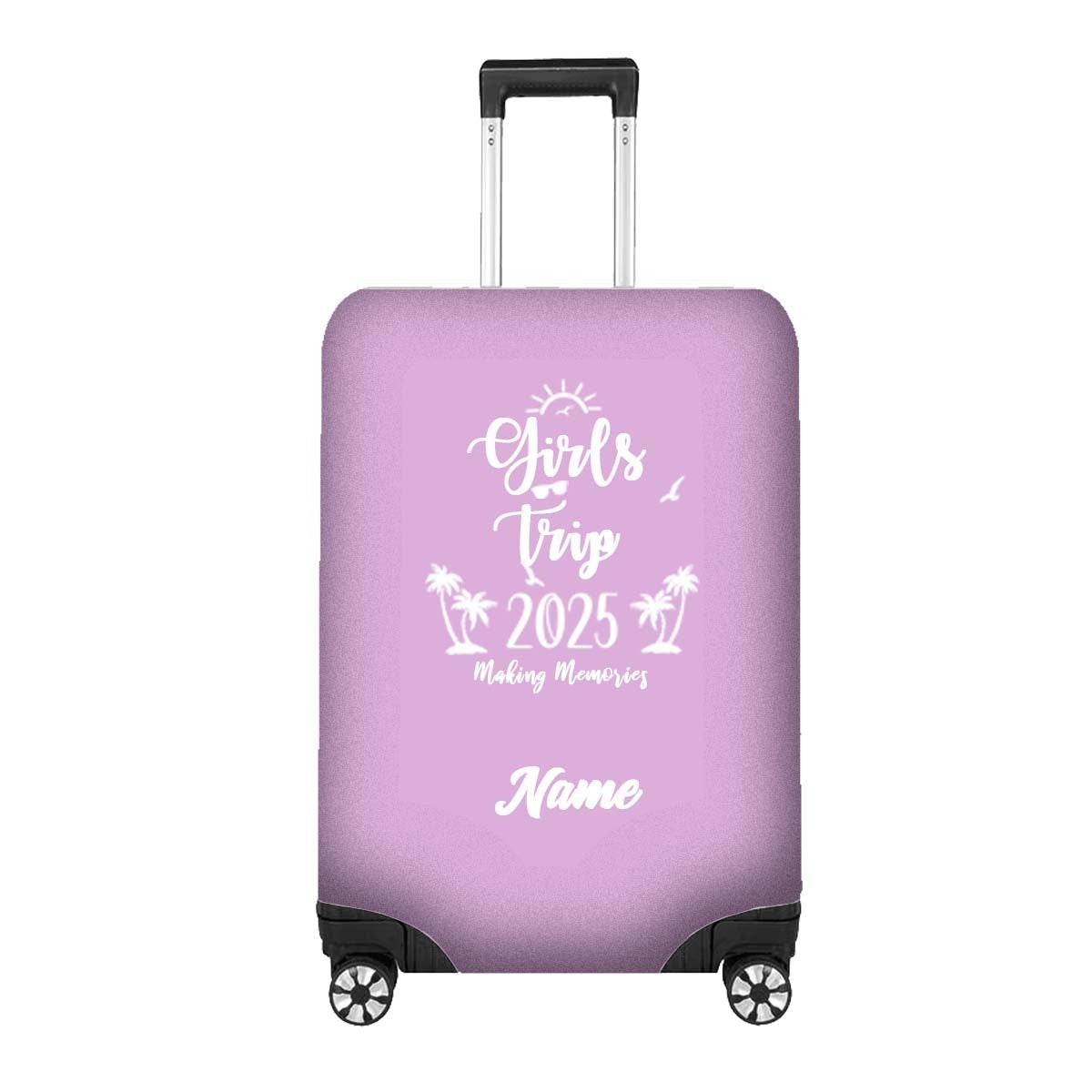 Custom Group Trip Name - Gift Custom Luggage Cover Personalise Suitcase Protect
