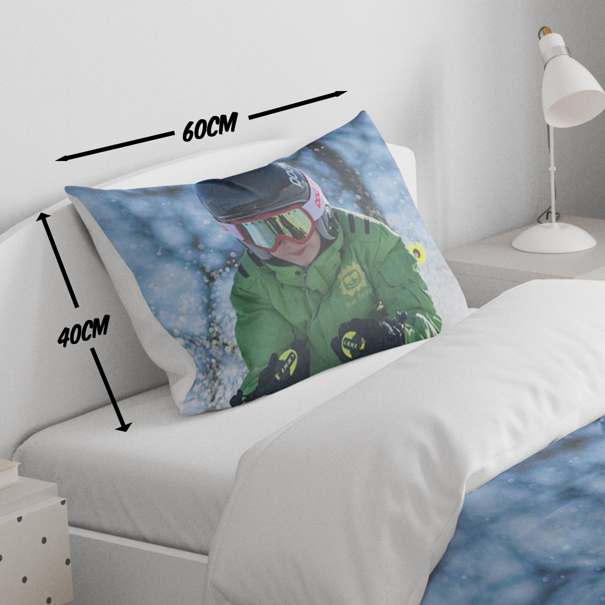 Upload Your Own Photo Personalised Toddler Cot Bedding Duvet Cover + Pillowcase