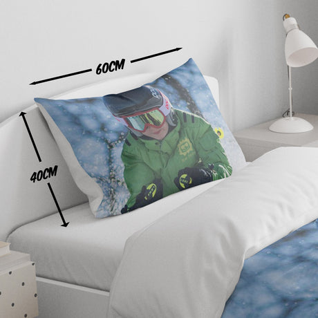 Upload Your Own Photo Personalised Toddler Cot Bedding Duvet Cover + Pillowcase