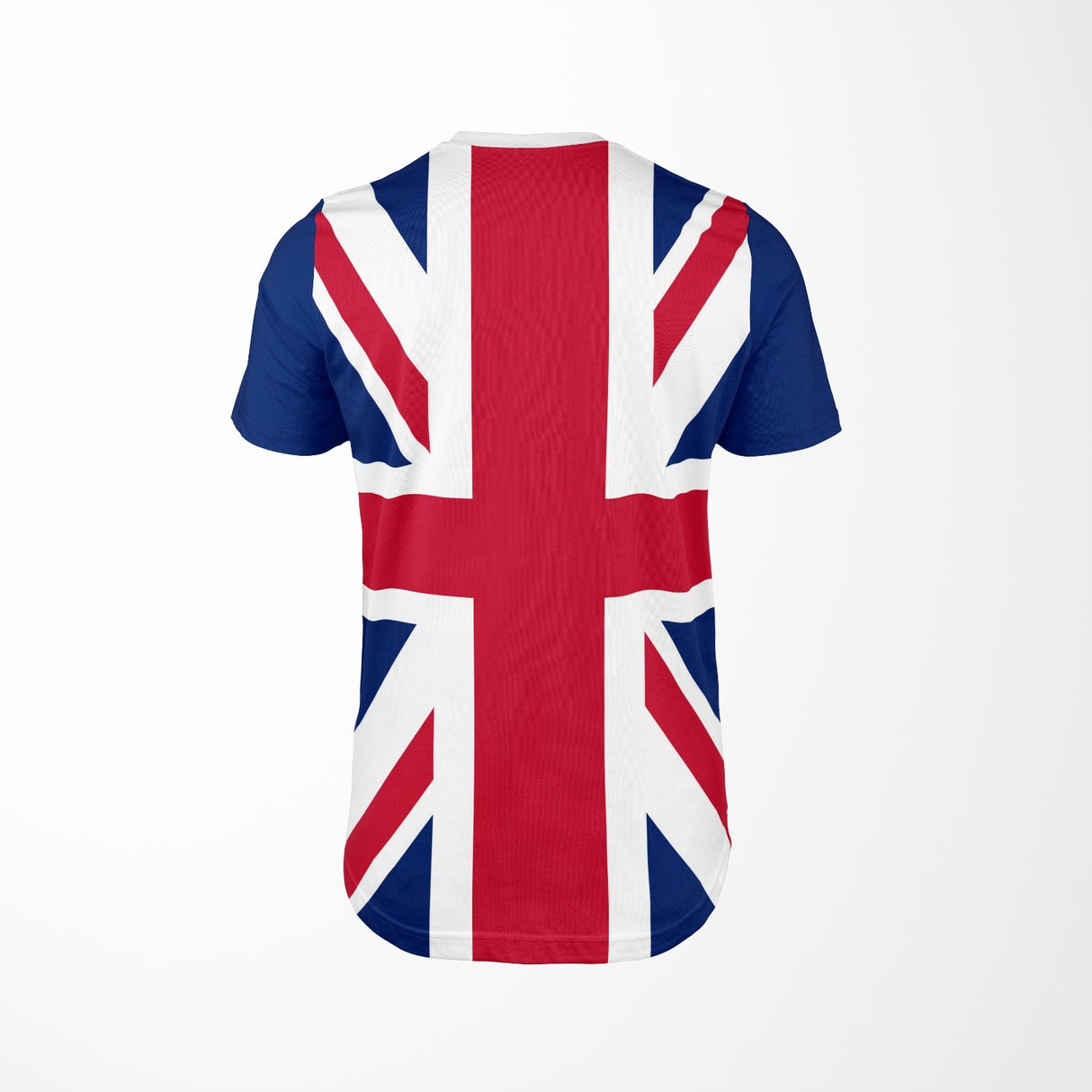 Custom GB Union Jack Flag All-Over Printed Unisex T-Shirt Patriotic Tee Gift