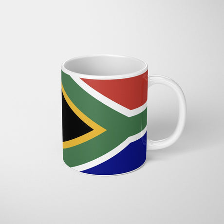 South Africa Flag SA Design Coffee Tea Mug Cup Set Coaster Gift Him Her Custom