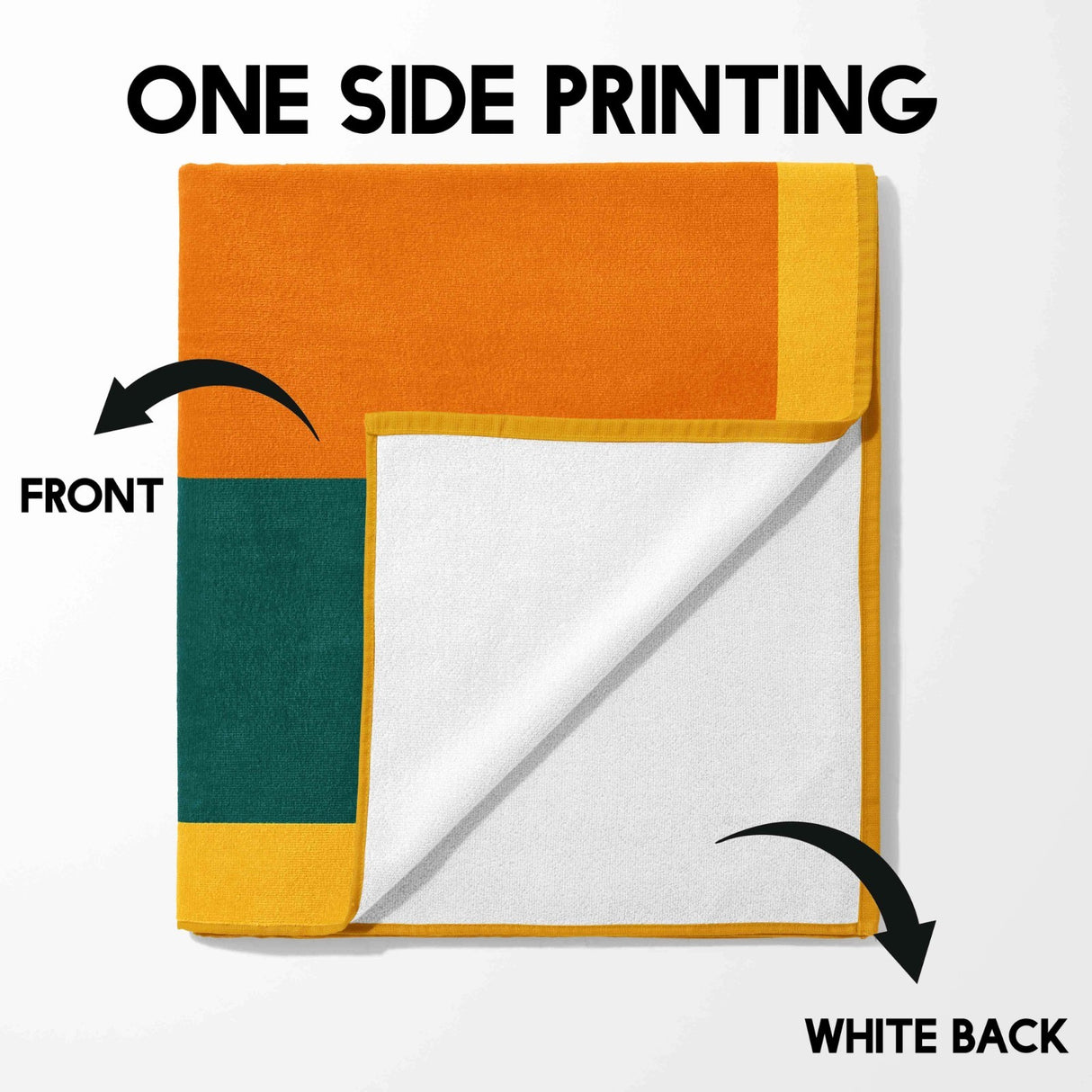 Sri Lanka Flag Towel Highly Absorbent Beach Bath Sheet Custom Gift Patriotic