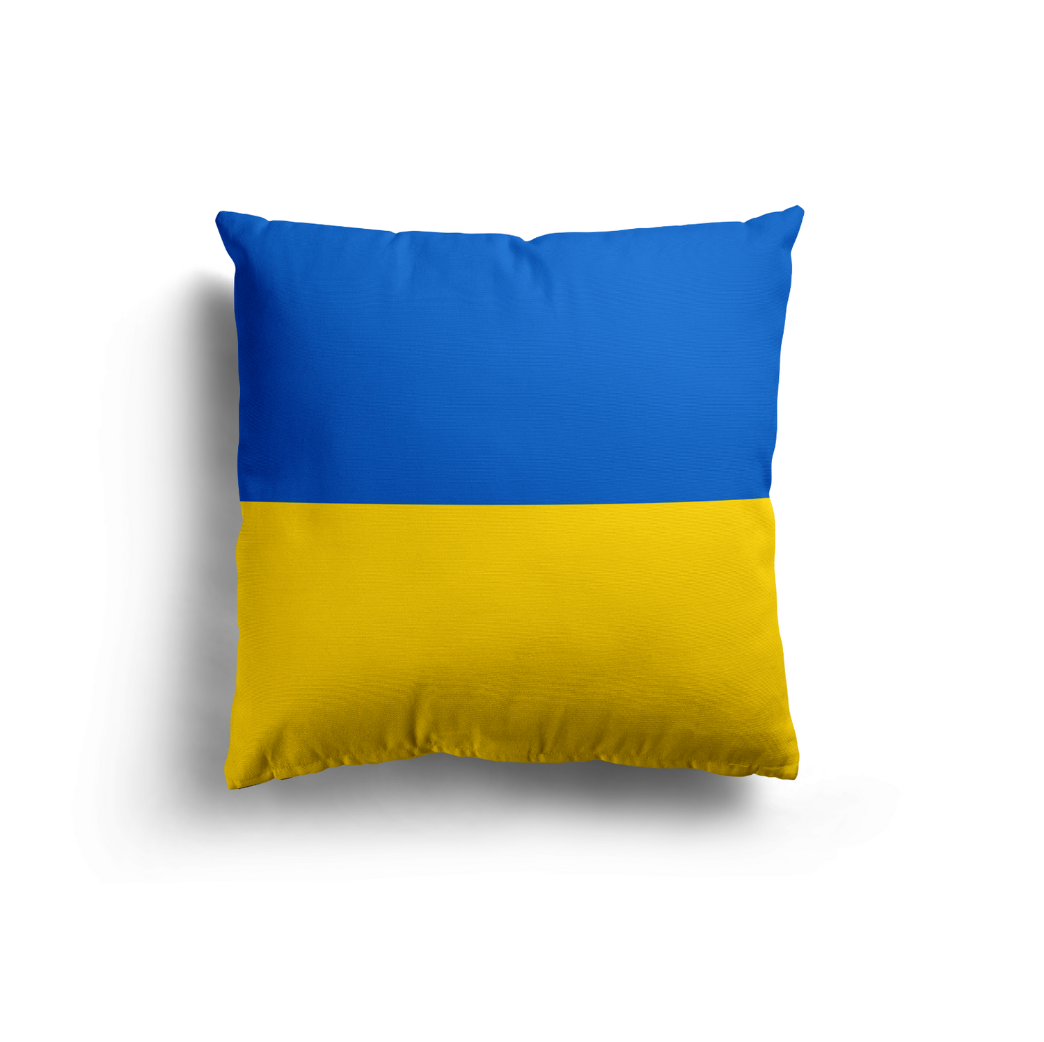 Ukraine Flag Ukrainian Design Filled Square Cushion Decorative Throw Gift Size