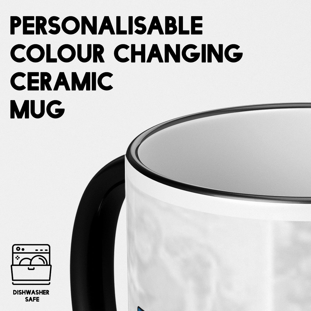 Personalised Custom Name Marvel Heat Sensitive Magic Colour Changing Novelty Mug