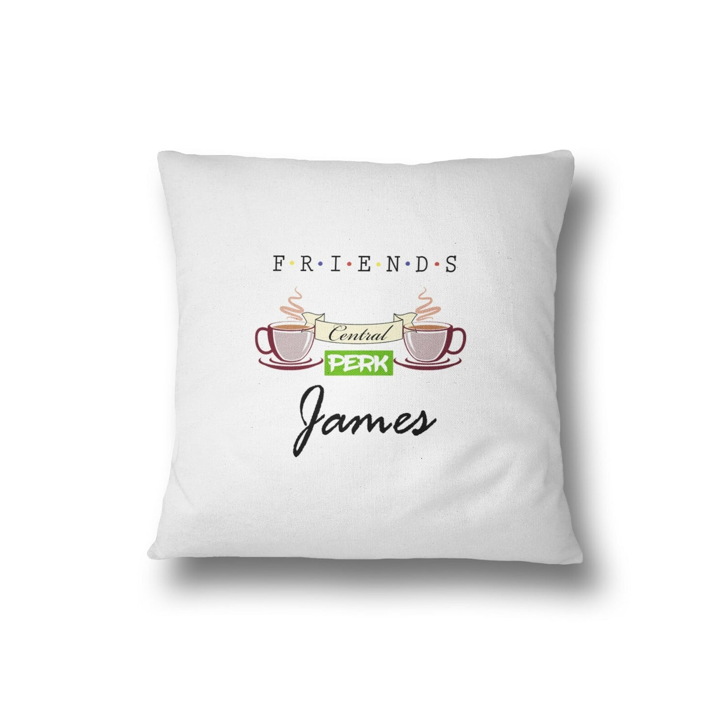 Friends Inspired Central Perk Filled Cushion Bedroom Decoration