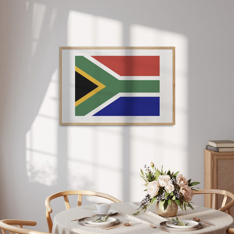 South Africa Flag SA Custom Wall Art Poster Picture Print Decor Patriotic Gift