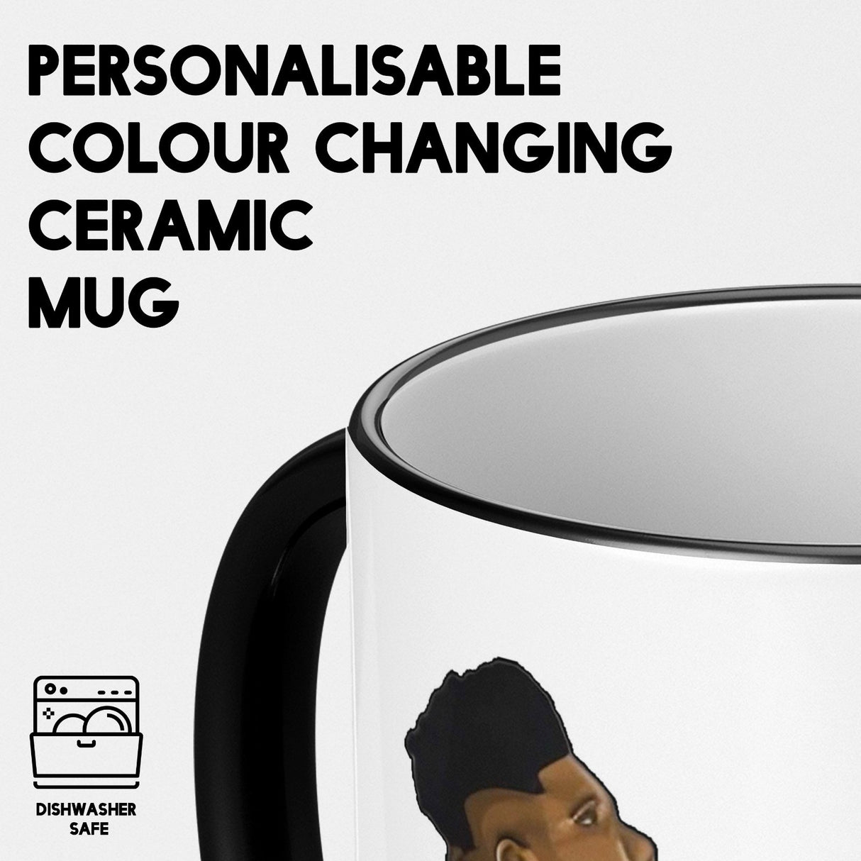 Harvey Hello You C*nt Heat Sensitive Magic Colour Changing Mug Novelty Cup