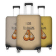 I Love Teabagging Luggage Cover – Funny Travel Suitcase Protector Custom Gift