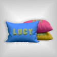 Personalised Any Name Bold Pixel 3D Customised Printed Soft Pillowcase Pillow