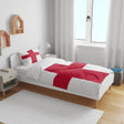 England Flag St George's Cross Custom Toddler Cot Bed Duvet Cover + Pillowcase