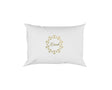 Personalised Name Wreath Gold Soft Pillowcase Pillow Case Cover