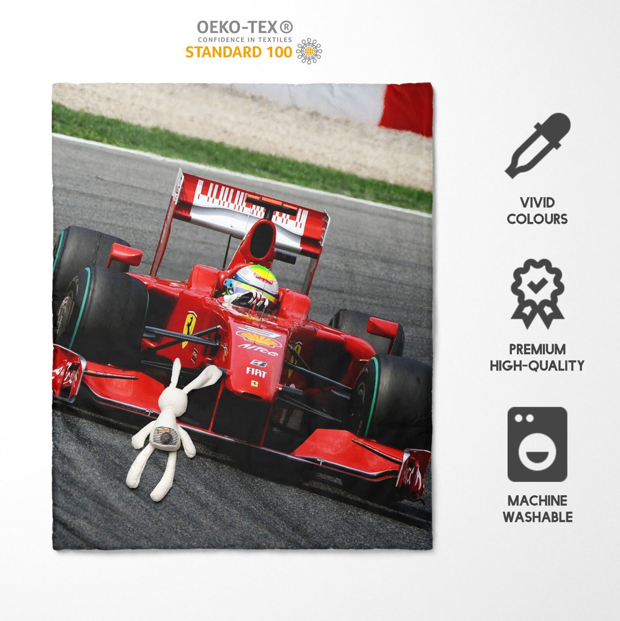 Upload Your Own Photo Personalised Toddler Cot Bedding Duvet Cover + Pillowcase