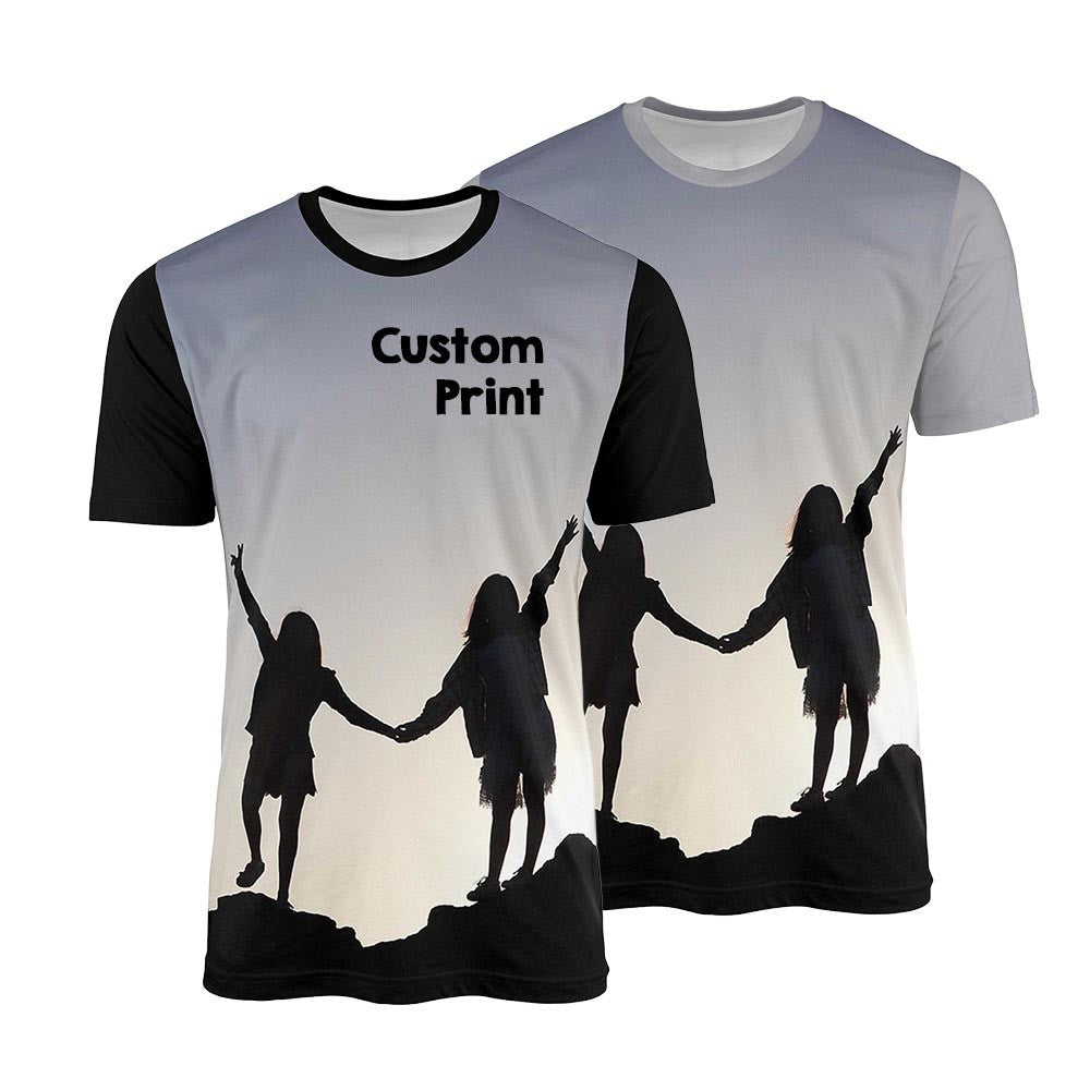 Upload Your Own Photo Personalised T-Shirt Custom Print Unisex Fit Perfect Gift