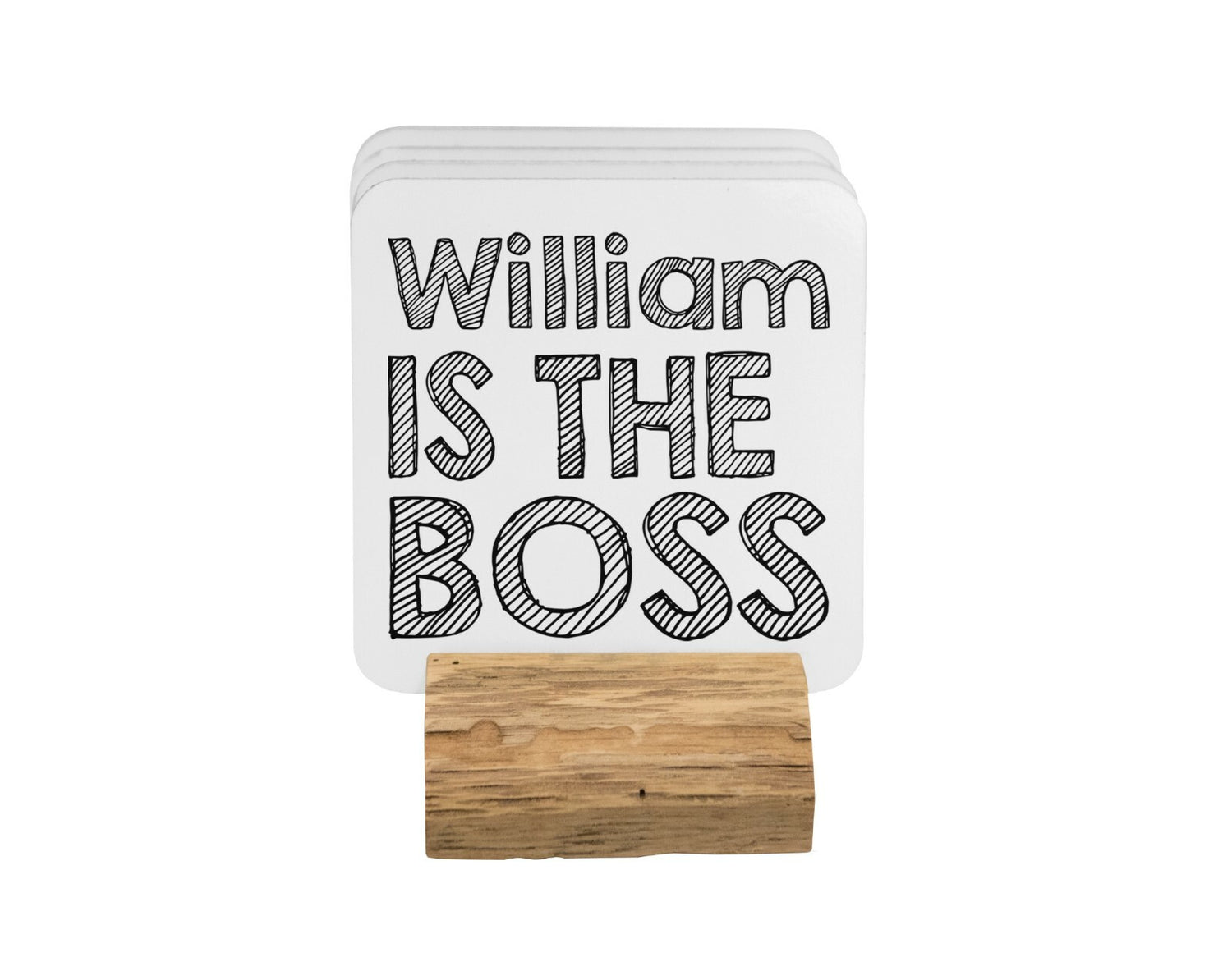 Set of 2 His & Hers The Real Boss Novelty Funny Personalised Coffee Mug Tea
