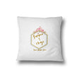 Summer is Magic Floral Frame Gold Filled Cushion Bedroom Decoration