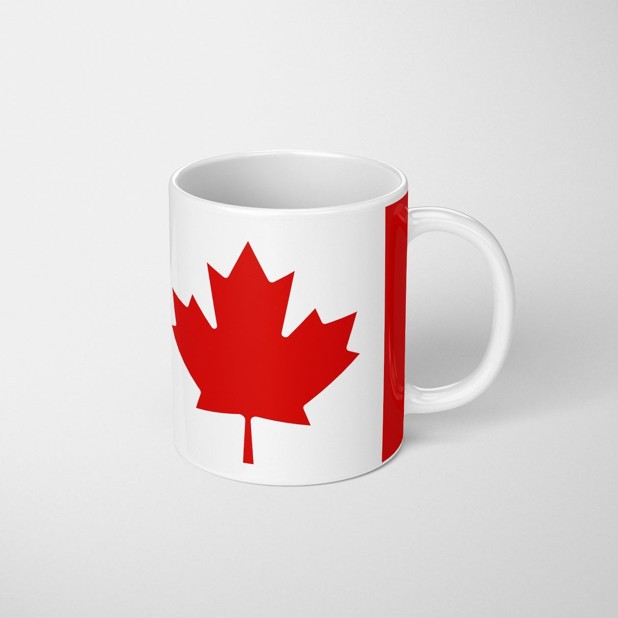 Canada Flag Canadian Design Coffee Tea Mug Cup Set Coaster - Gift Him Her Custom