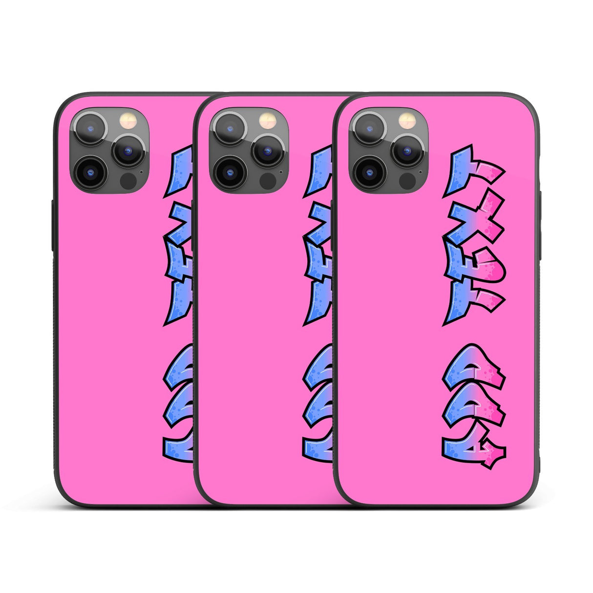 Urban Graffiti Name Personalised Custom Gift Cover - Printed iPhone Black Case