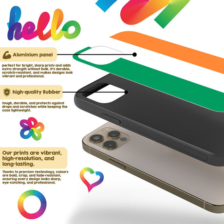 Ireland Flag Irish Gift Protector Custom Printed iPhone Case - Black TPU Cover