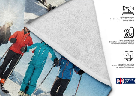 Upload Your Own Photo Personalised Custom Soft Absorbent Beach Bath Sheet Towel