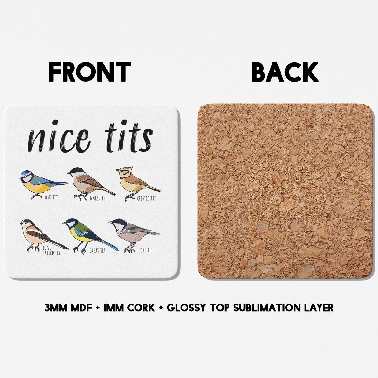 Nice Birds Bird Prank Funny Cheeky Novelty Tea Coffee Mug Gift Present Him Her