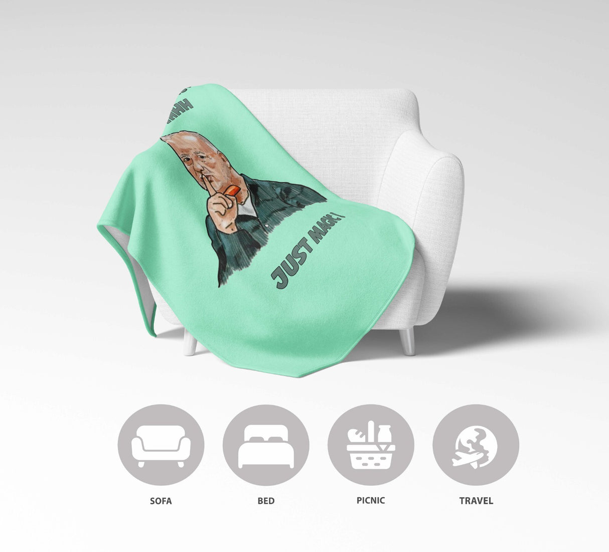 Your Birthday Is Going To Be Shhh Just Magic Bob Mortimer Custom Fleece Blanket