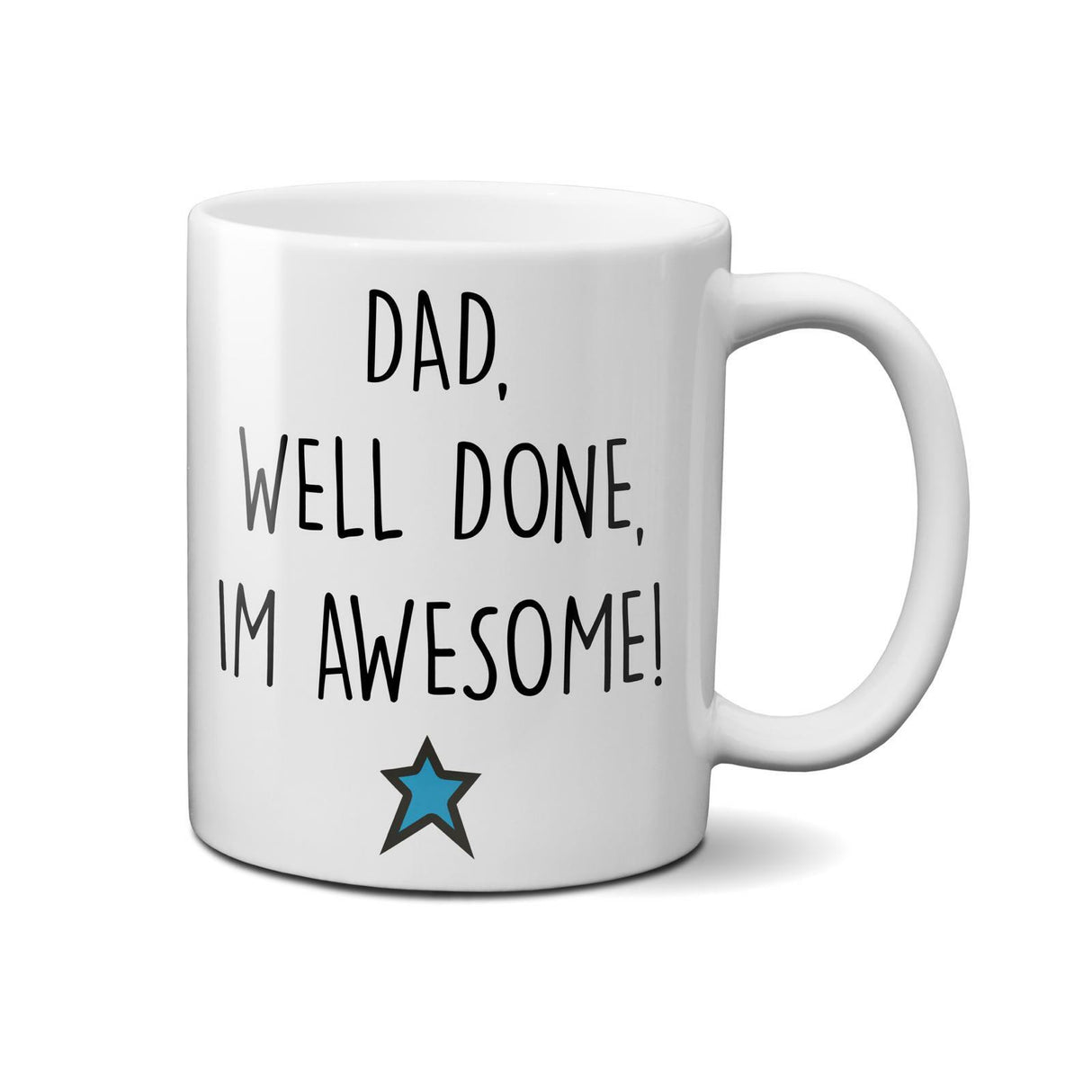 Personalised Fathers Day Dad Novelty Funny Comic Coffee Mug Gift 11oz Ceramic