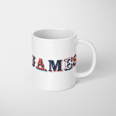 Personalised Vintage Ornament Retro Print Coffee Tea Mug Coaster Gift Him Her