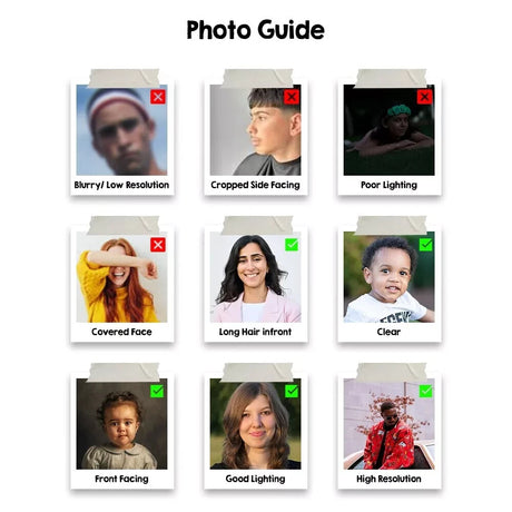 Funny Personalised Custom Photo Upload Collage Square Fill Zipped Cushion Throw