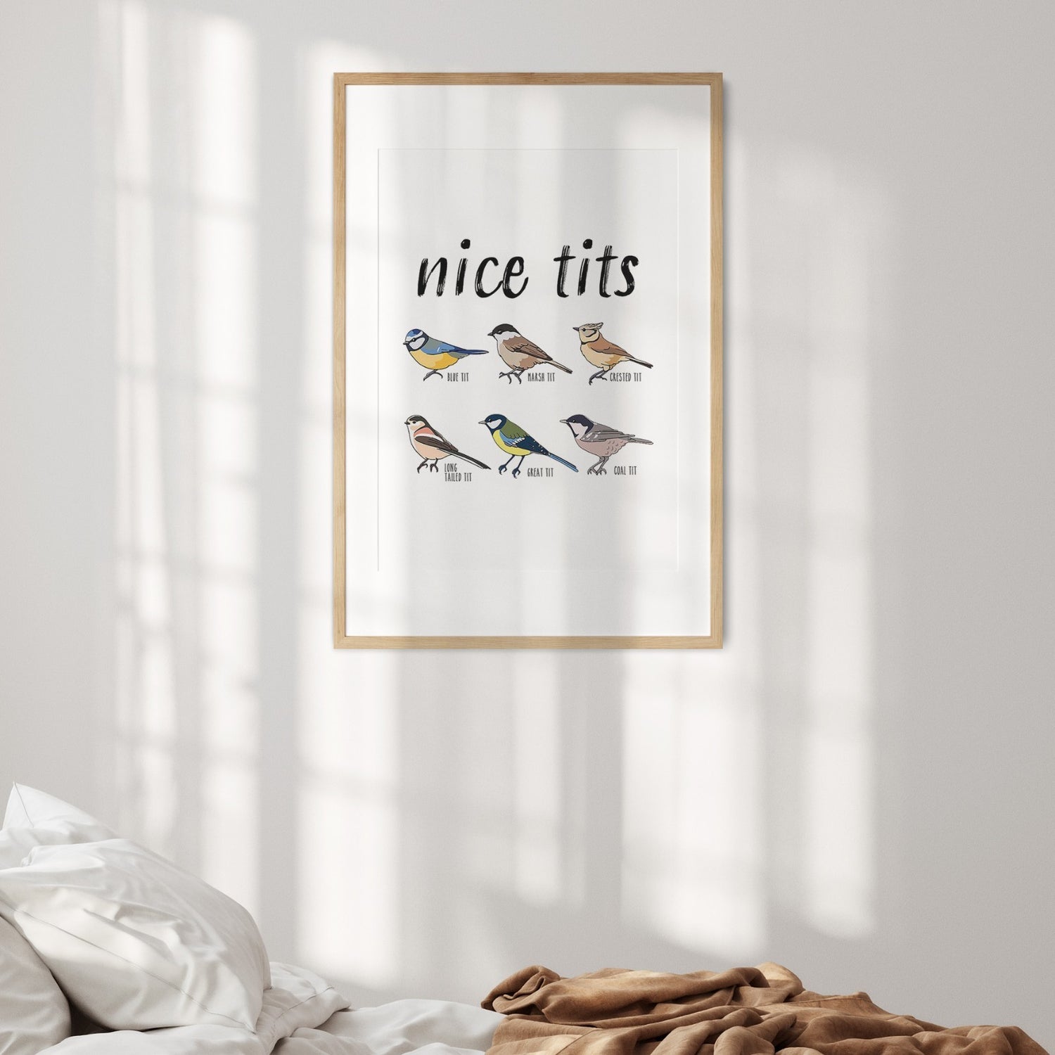 Nice T*ts Prank Funny Cheeky Wall Art Poster Picture Quantity Print Decor