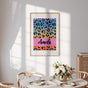 Personalised Custom Leopard Print Multi Name Colour Wall Art Poster Print Decor