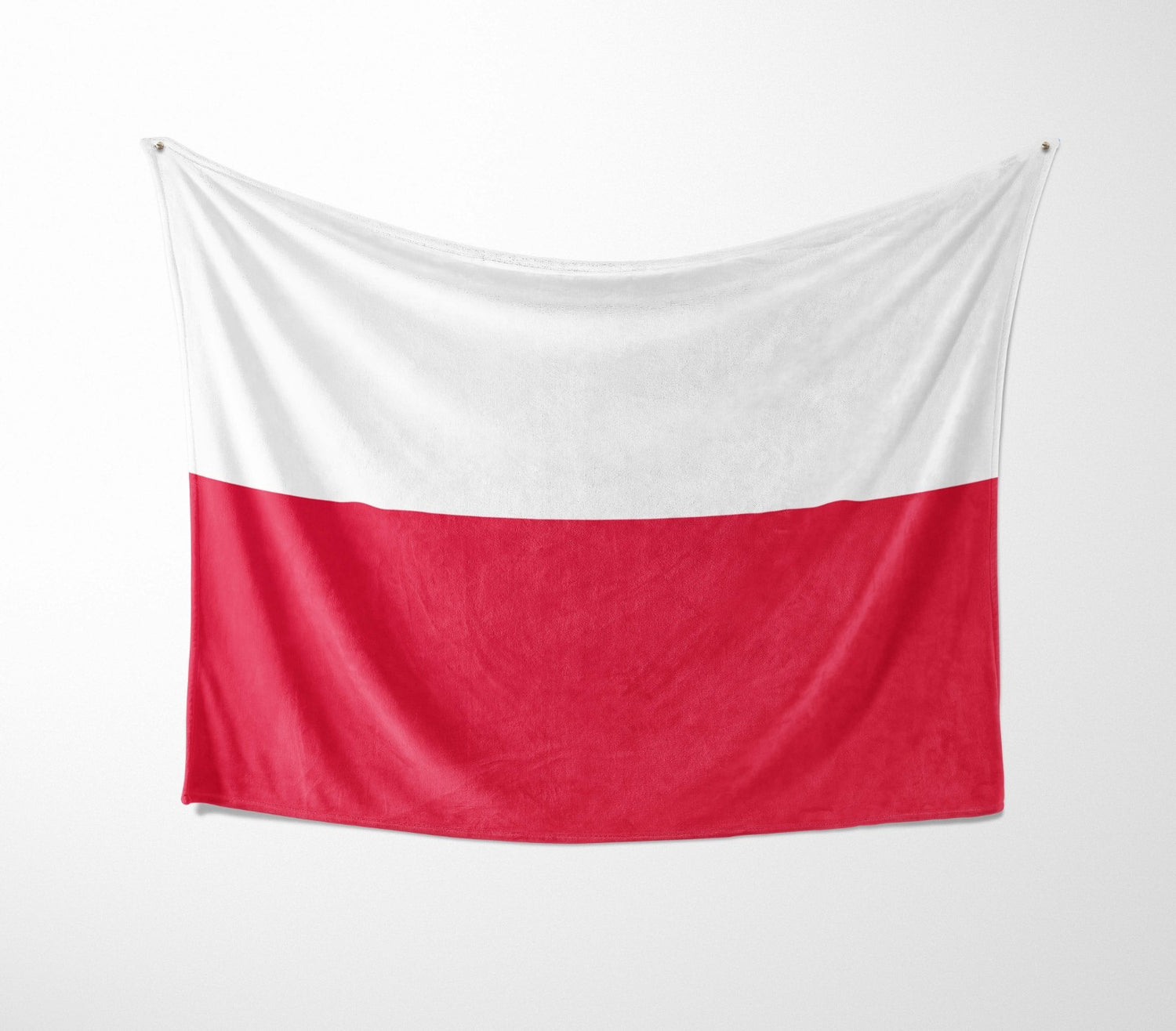 Poland Flag Polish Fleece Blanket Home Decor Throw Gift Custom Made Soft Warm