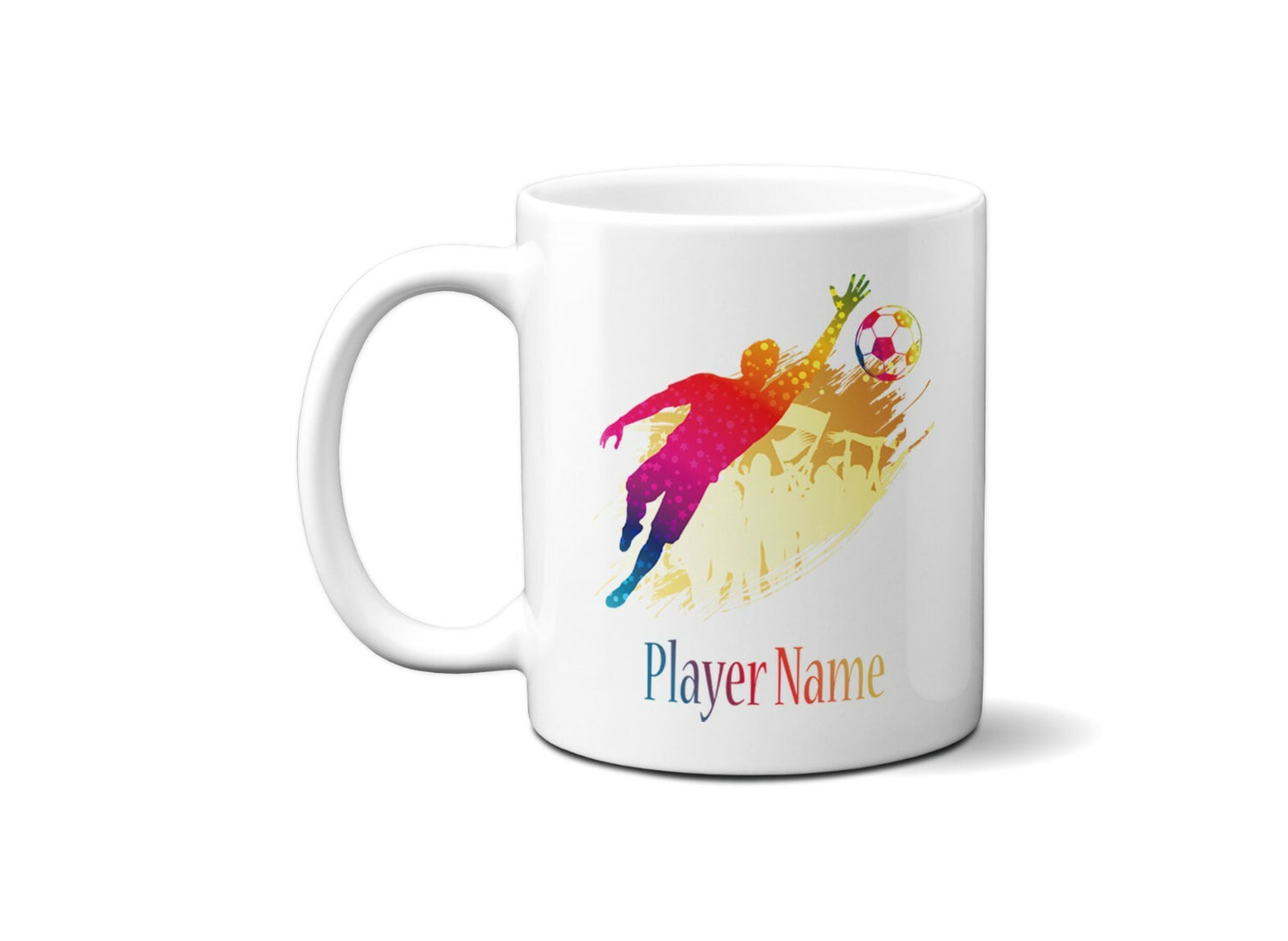 Football Goalkeeper Coffee Tea Mug 11oz Mug And Coaster Set Option