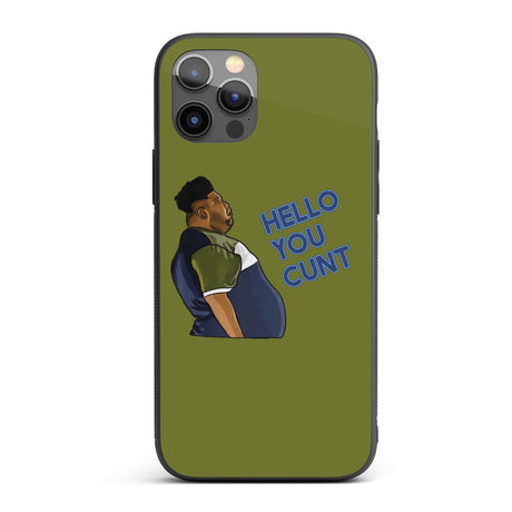 Harvey Hello You C*nt Rude Personalised Custom Cover - Printed iPhone Black Case