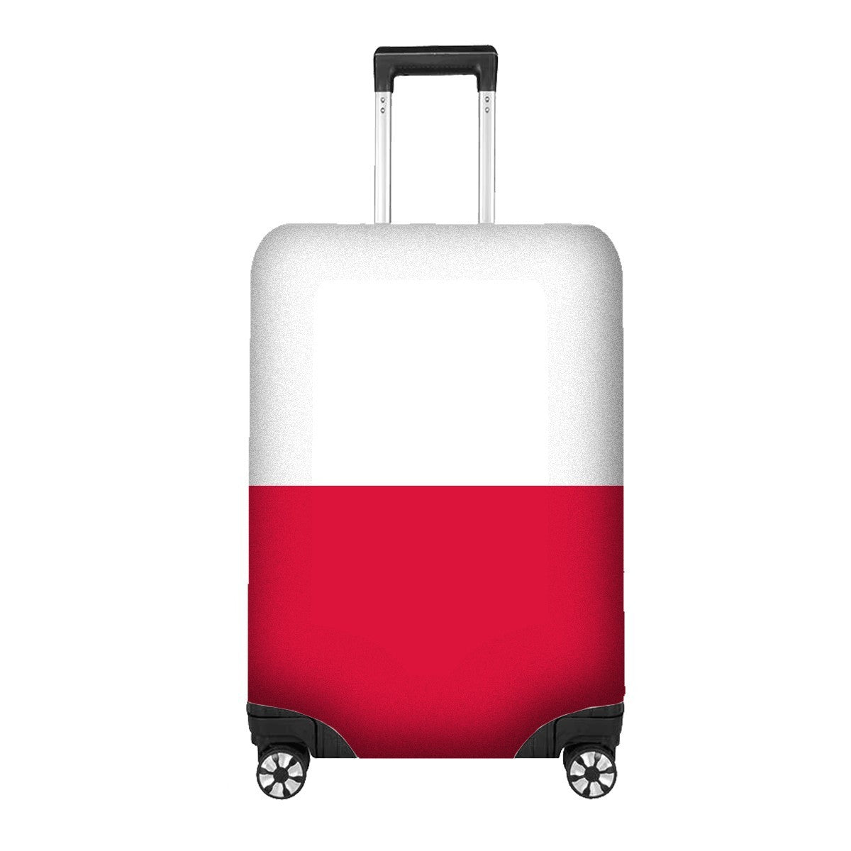 Poland Flag Polish Suitcase Cover Travel Gift Stretch Luggage Protector Custom