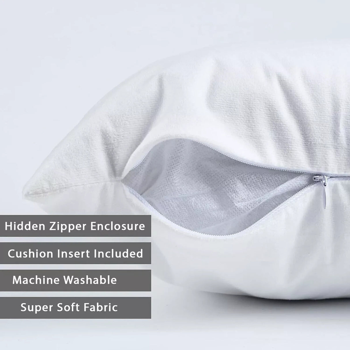 Upload Your Own Photo Custom Made Printed Soft Square Filled Cushion Throw