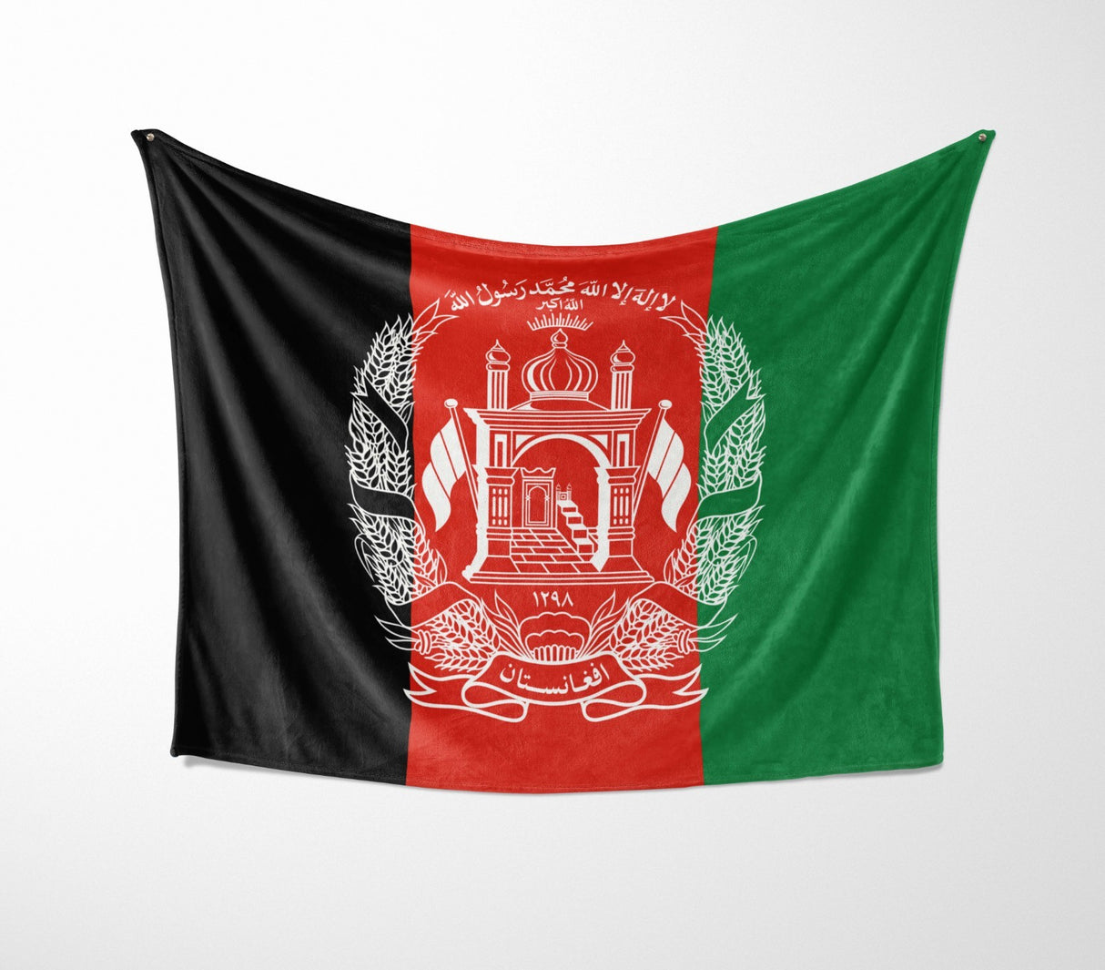 Afghanistan Flag Fleece Blanket Home Decor Throw Gift Cosy Custom Made Soft Warm