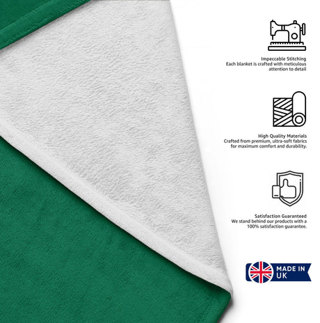 Bangladesh Flag Towel Highly Absorbent Beach Bath Sheet Custom Made Soft Gift