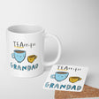 Personalised Text Teariffic Novelty Printed Coffee Tea Mug Coaster Gift Him Her