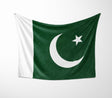 Pakistan Flag Design Gift Cross Custom Made Soft Warm Fleece Blanket Throw Decor