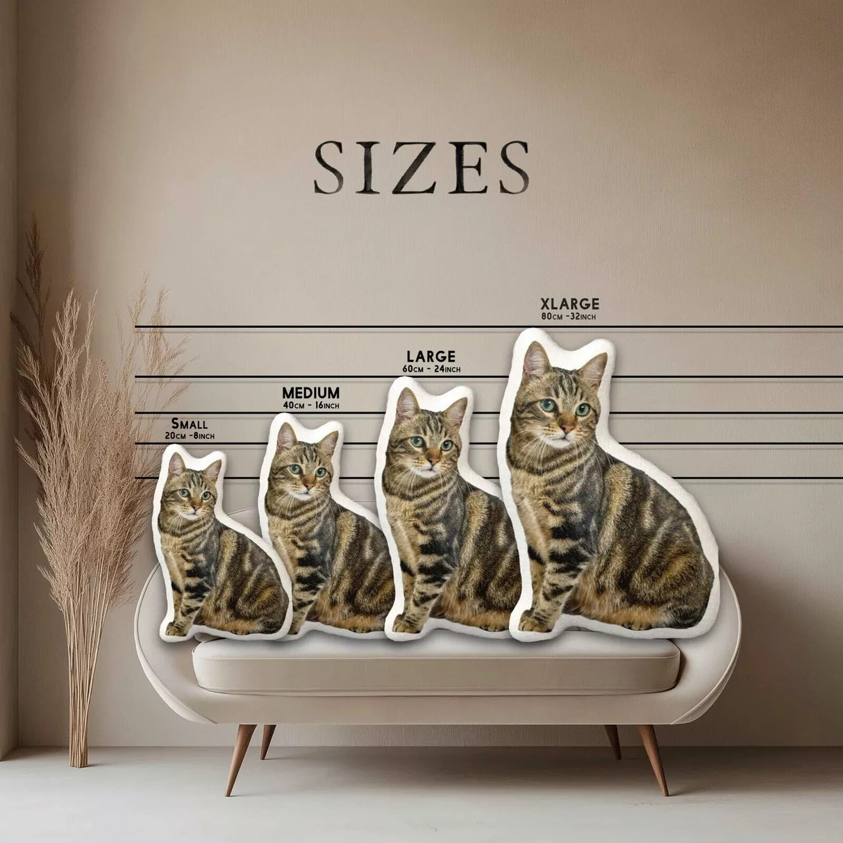 Personalised 3D Pet Cushion Pillow Photo Upload Custom Gift Pet Lovers & Owners