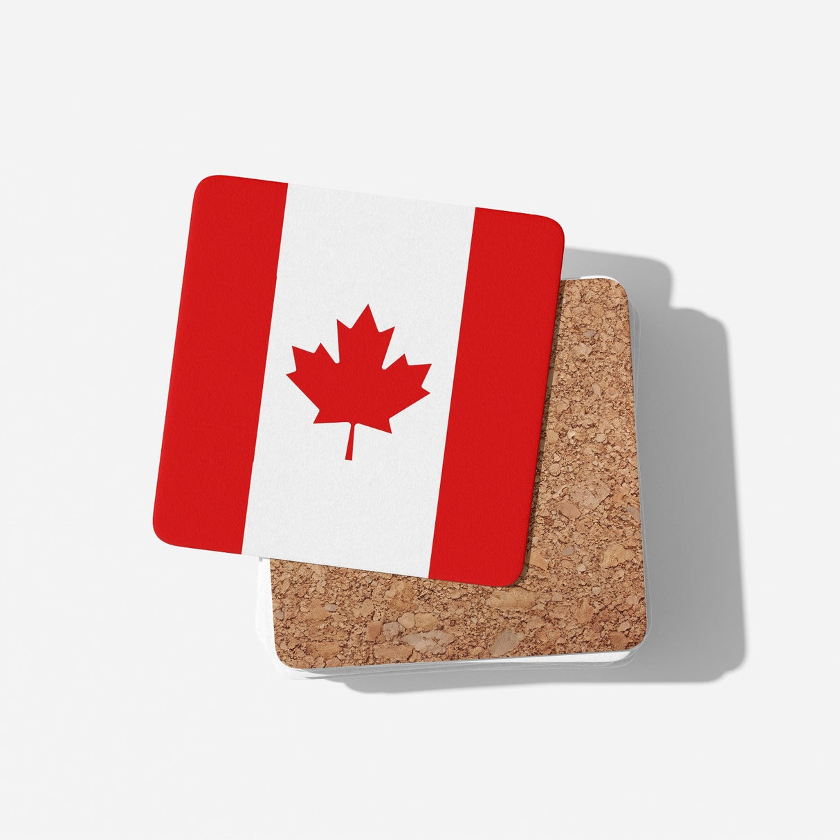 Canada Flag Canadian Design Coffee Tea Mug Cup Set Coaster - Gift Him Her Custom
